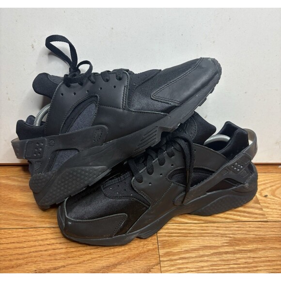 Nike Air Huarache Triple Black Men’s Size 13 Running Sneakers Workout Trainers main image 8